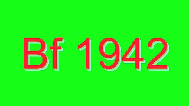How to Pronounce Bf 1942