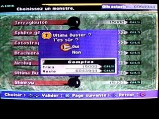 final fantasy 10 ultima buster