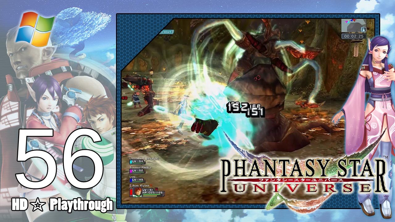 Phantasy Star Universe 【PC】 - Story Playthrough Pt.56 「Chapter 11： Unification Point」