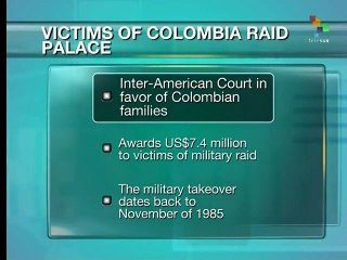 Colombian families of victims of 1985 massacre awarded US$7.4 million