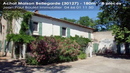 A vendre - Maison/villa - Bellegarde (30127) - 8 pièces - 180m²