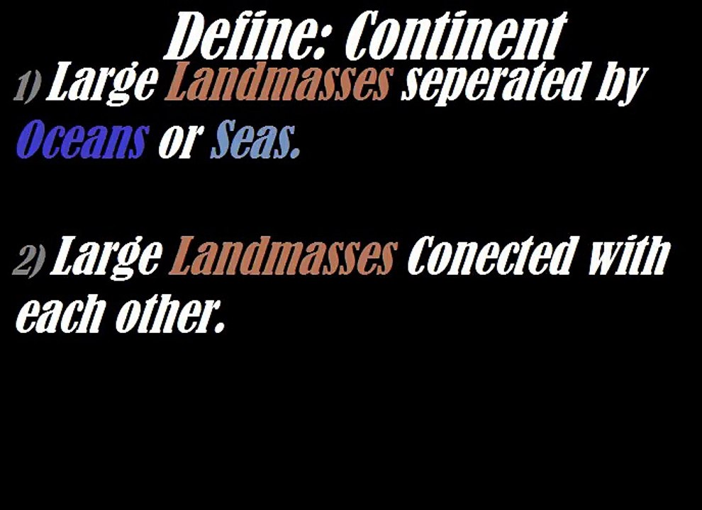 How many Continents are there?