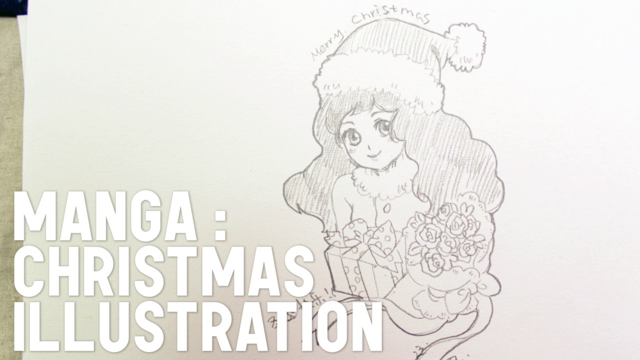 Manga: Christmas Illustration