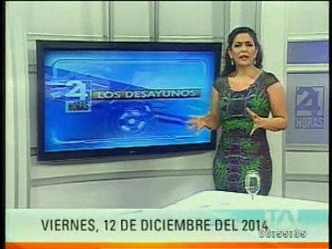 Los Desayunos 24 Horas, viernes 12 de diciembre de 2014