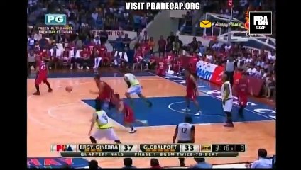 Aguilar fastbreak 2 handed slam