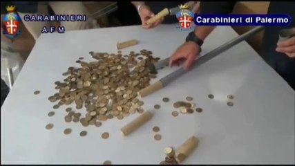 Palermo - fermato un traffico di monete false made in China, 12 arresti