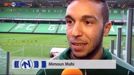 Mihoun Mahi zondag in de basis tegen Vitesse - RTV Noord