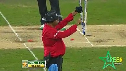 hafeez runout in sharjah,