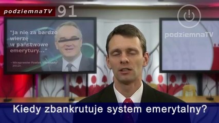 podziemna TV - Kiedy zbankrutuje ZUS? (10.12.2014)