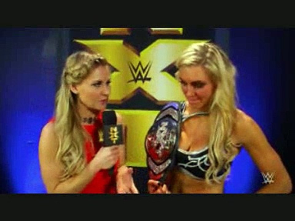 Renee  Young interviews Charlotte (11-12-14)