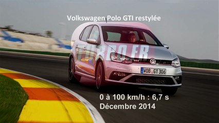 Vidéo : le 0 à 100 km/h à bord de la Polo GTI 2015