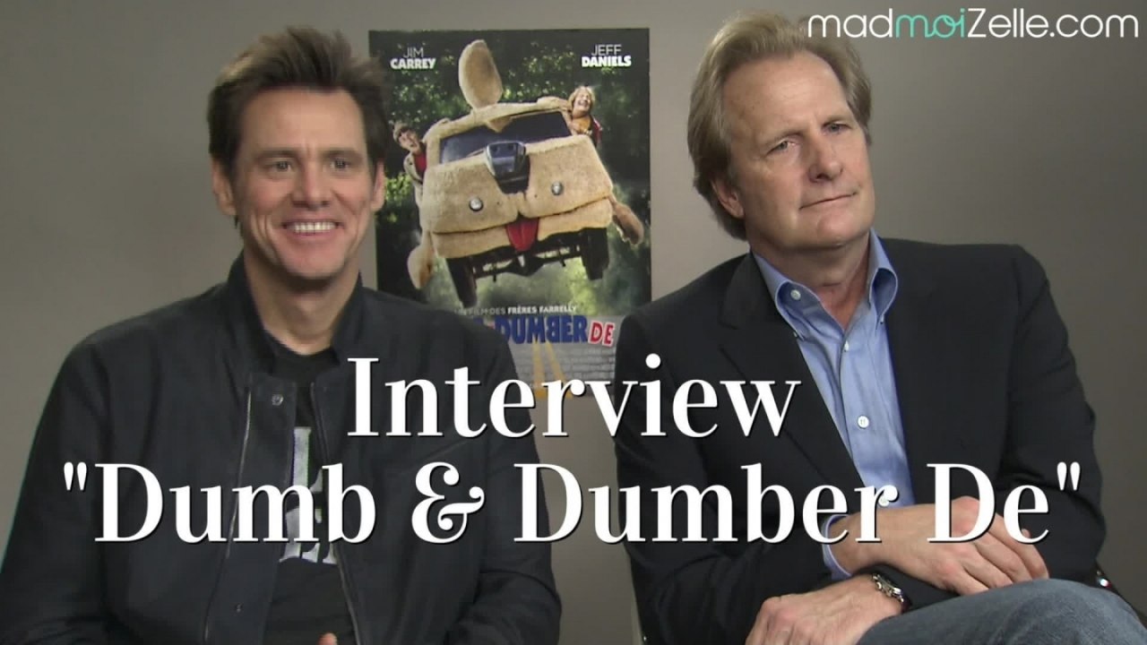 Rencontre avec Jim Carrey, Jeff Daniels et le réalisateur de Dum & Dumber De
