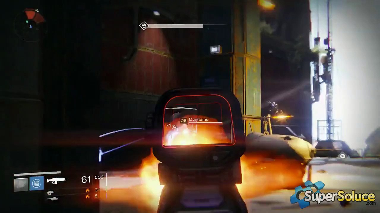 Destiny - DLC LesTénèbres Souterraines : Première Zone de Ténèbres de la mission \"La Volonté de Cropta\"