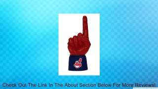 MLB Cleveland Indians #1 Jersey Sleeve with Foam Fingers, Navy/Scarlet Review