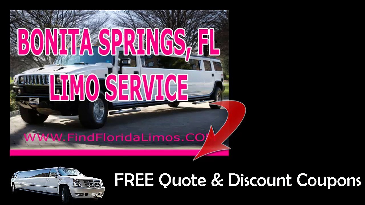 Bonita Springs Car Service to Airport - CALL 239-214-6515 - FREE Quote!