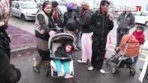 Evacuation d'un campement de Roms à Champs-sur-Marne