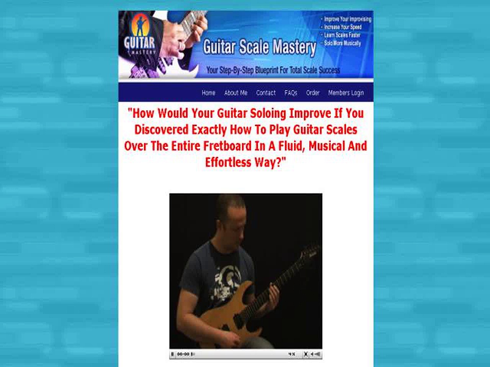 Guitar Scale Mastery