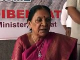Narmada Gujarat CM Anandiben Patel talks On Narmada Dam Gates