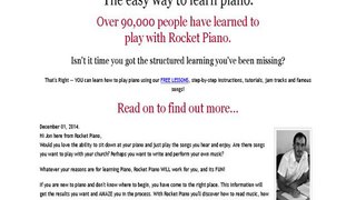 Rocket Piano - Learn Piano Today!