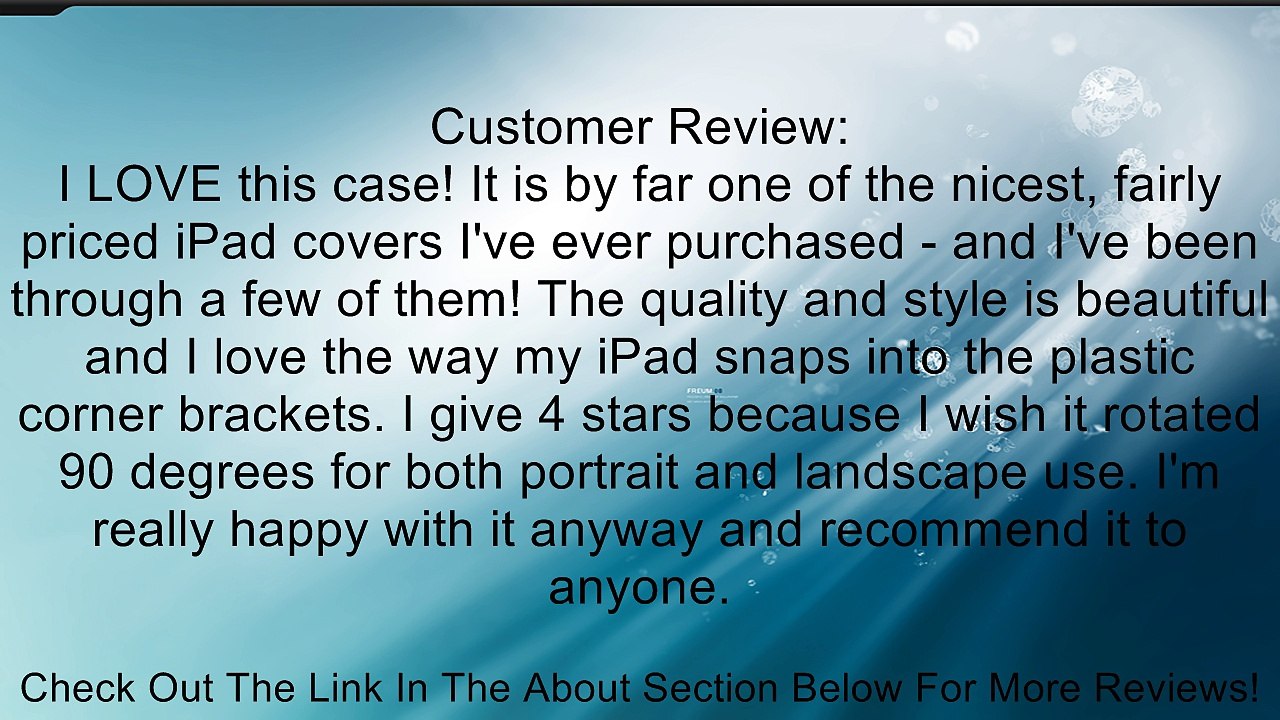BLOW OUT SALE !!! Luxury Designer maroo AVANTE for iPad 2, 3 case by SETH AARON famous british Designer genuine leather Review