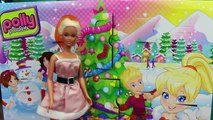 Frozen Elsa Stops Barbie From Opening Advent Calendars Polly Pocket & Shopkins Day 11 Disney Cartoon