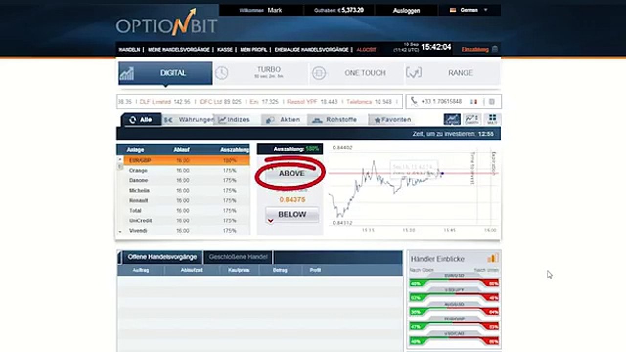 Verdienen Sie Geld Optionbit ▶ DE