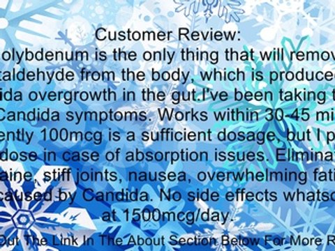 Best Molybdenum Supplement | Molybdenum 500 mcg | 90 Easy-To-Swallow Vegetarian Capsules | Free of Common Allergens | Seeking Health Review