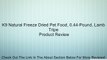 K9 Natural Freeze Dried Pet Food, 0.44-Pound, Lamb Tripe Review