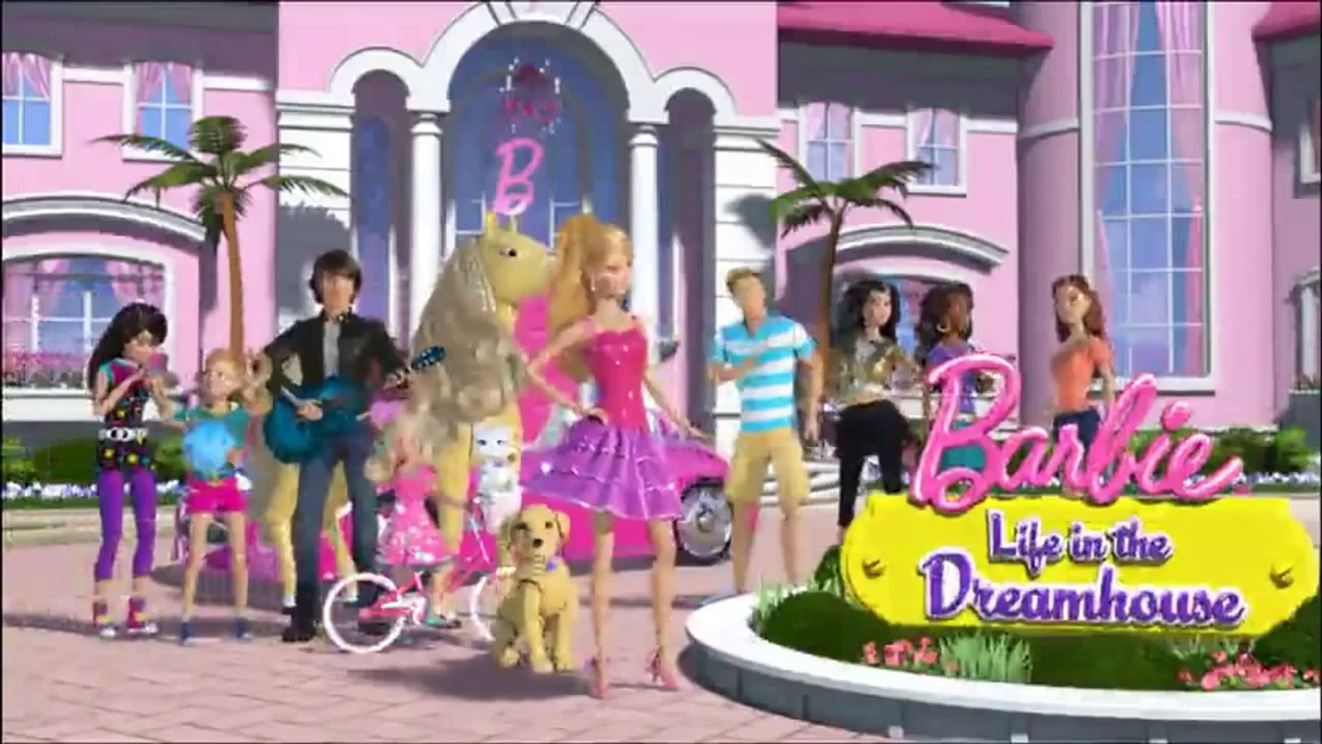 Barbie princess charm school in english full movie sale