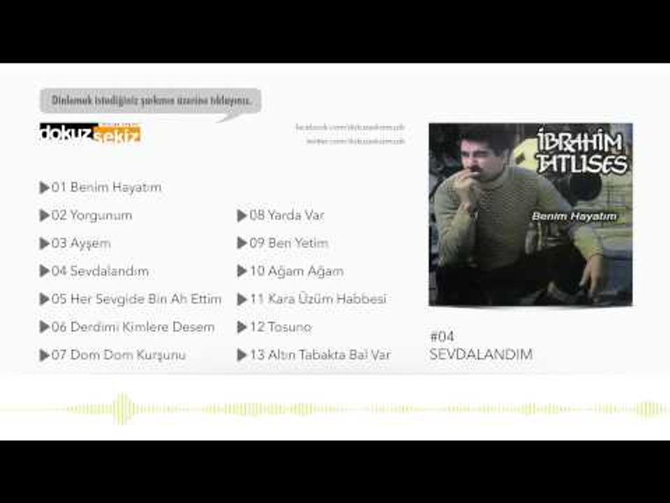İbrahim Tatlıses - Sevdalandım  (Official Audio)