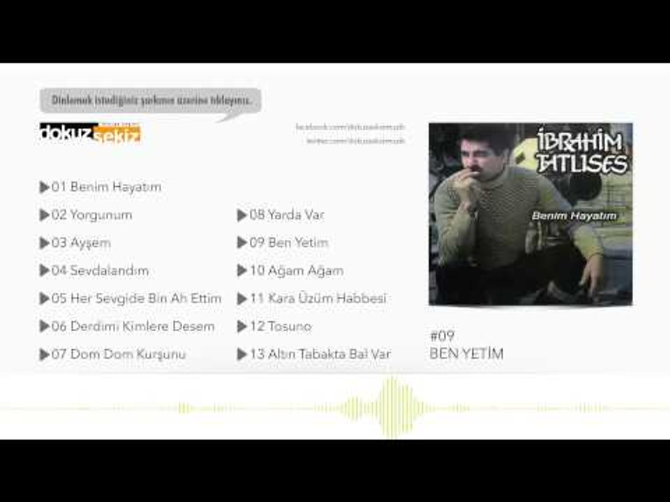 İbrahim Tatlıses - Ben Yetim  (Official Audio)