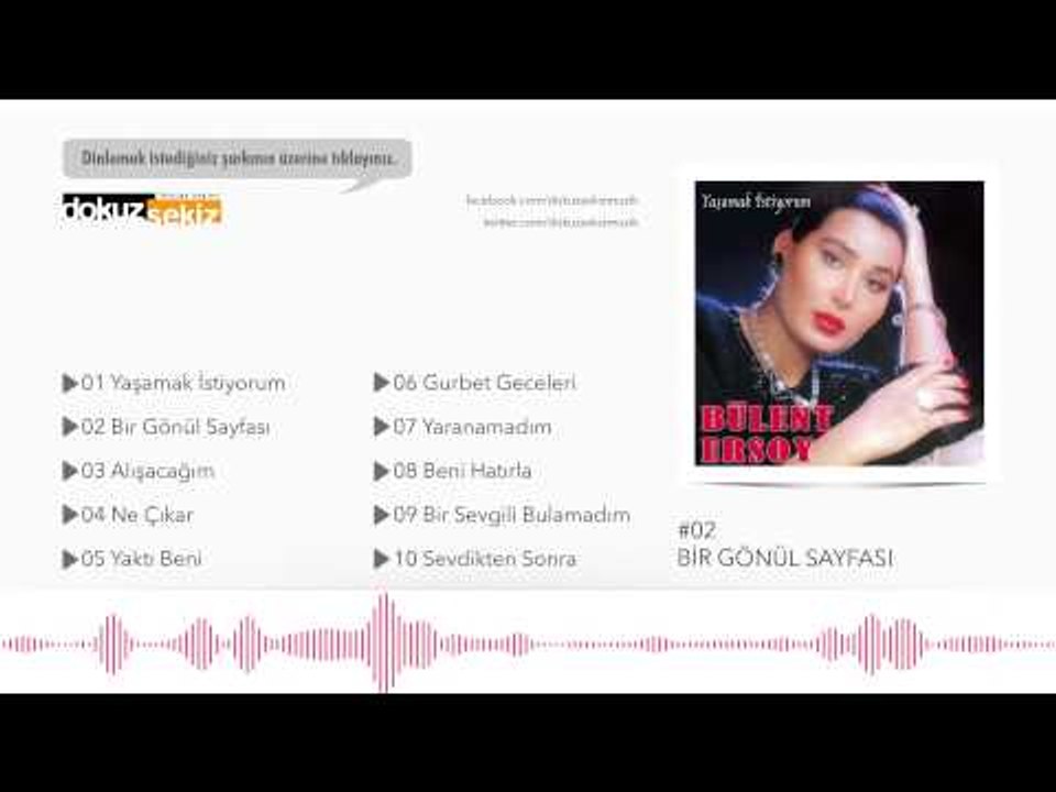 Bülent Ersoy - Bir Gönül Sayfası (Official Audio)