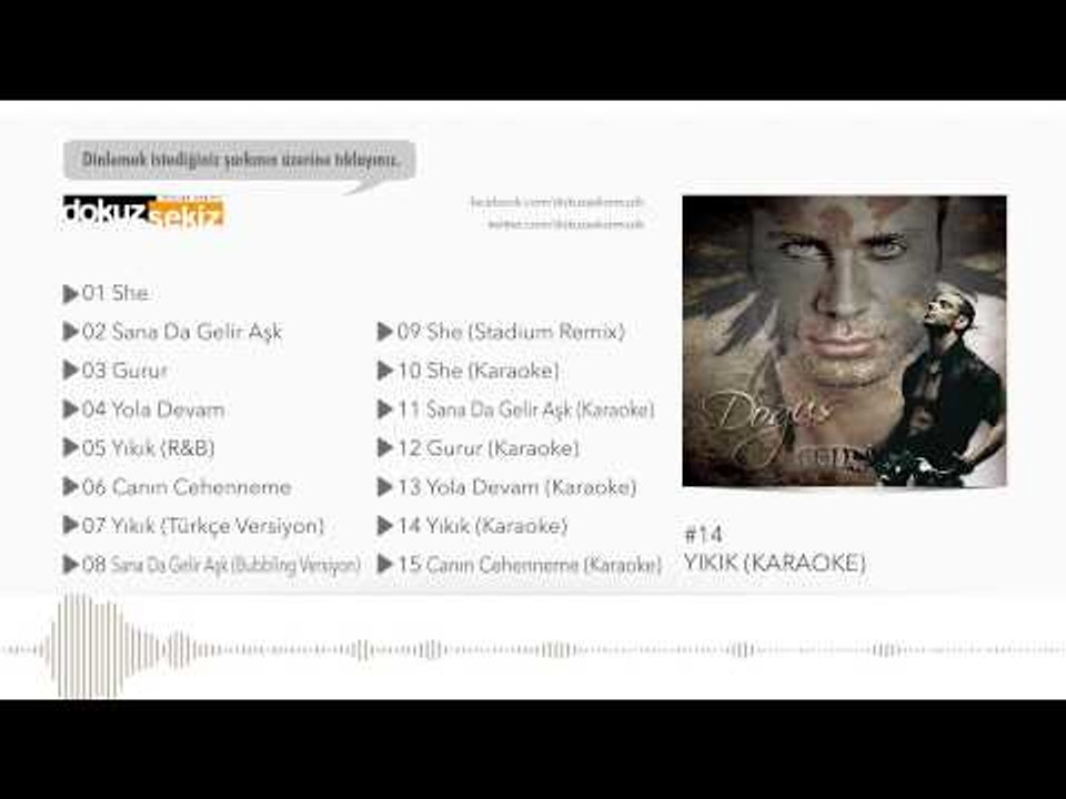 Doğuş - Yıkık (Karaoke) (Official Audio)