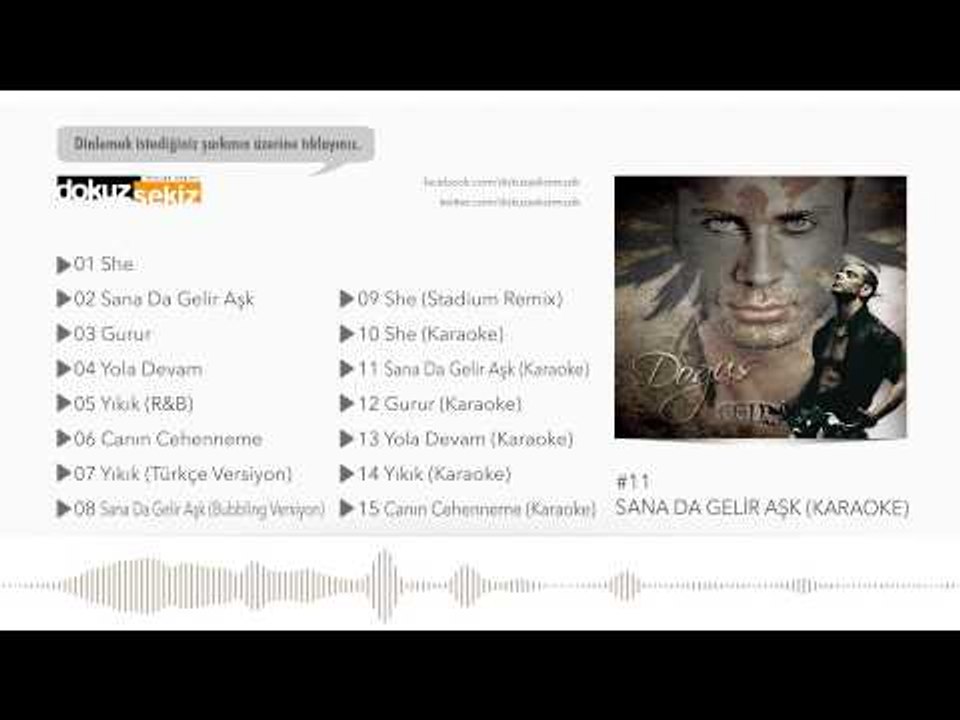 Doğuş - Sana Da Gelir Aşk (Karaoke) (Official Audio)