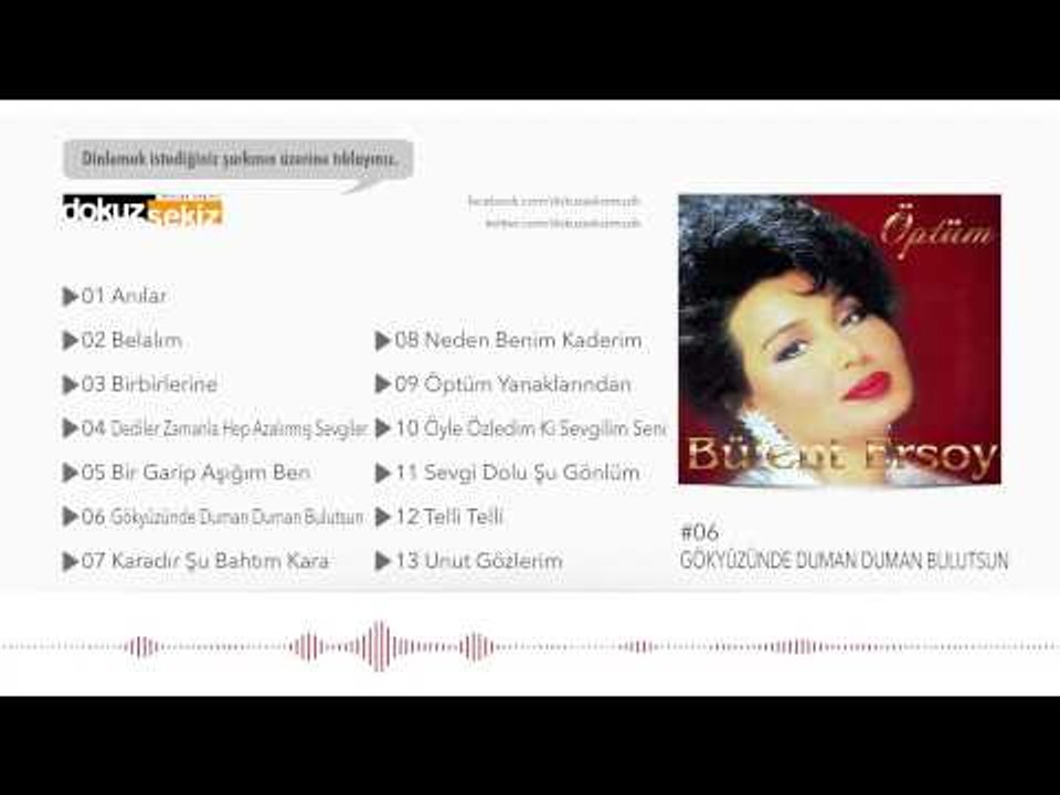 Bülent Ersoy - Gökyüzünde Duman Duman Bulutsun (Official Audio)