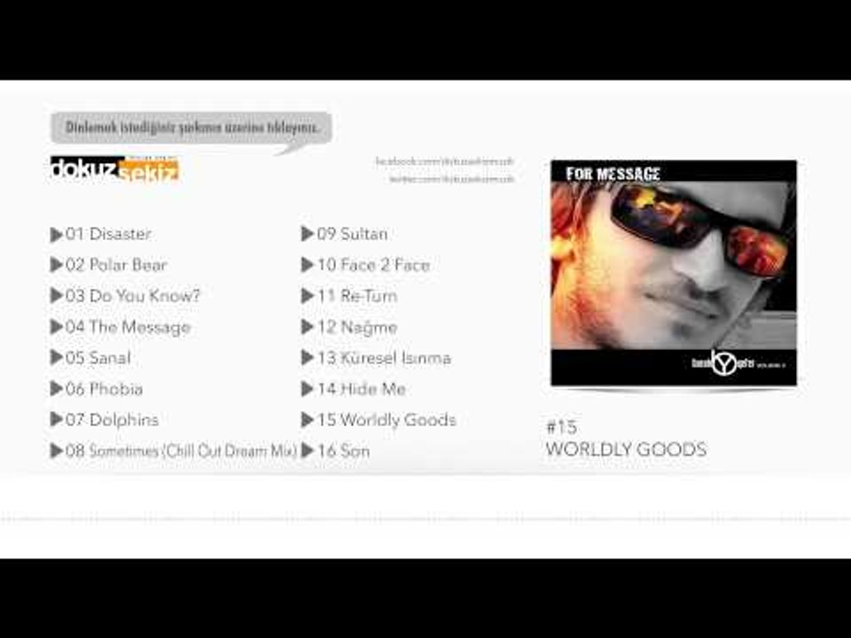 Dj Burak Yeter - Worldly Goods (Official Audio)