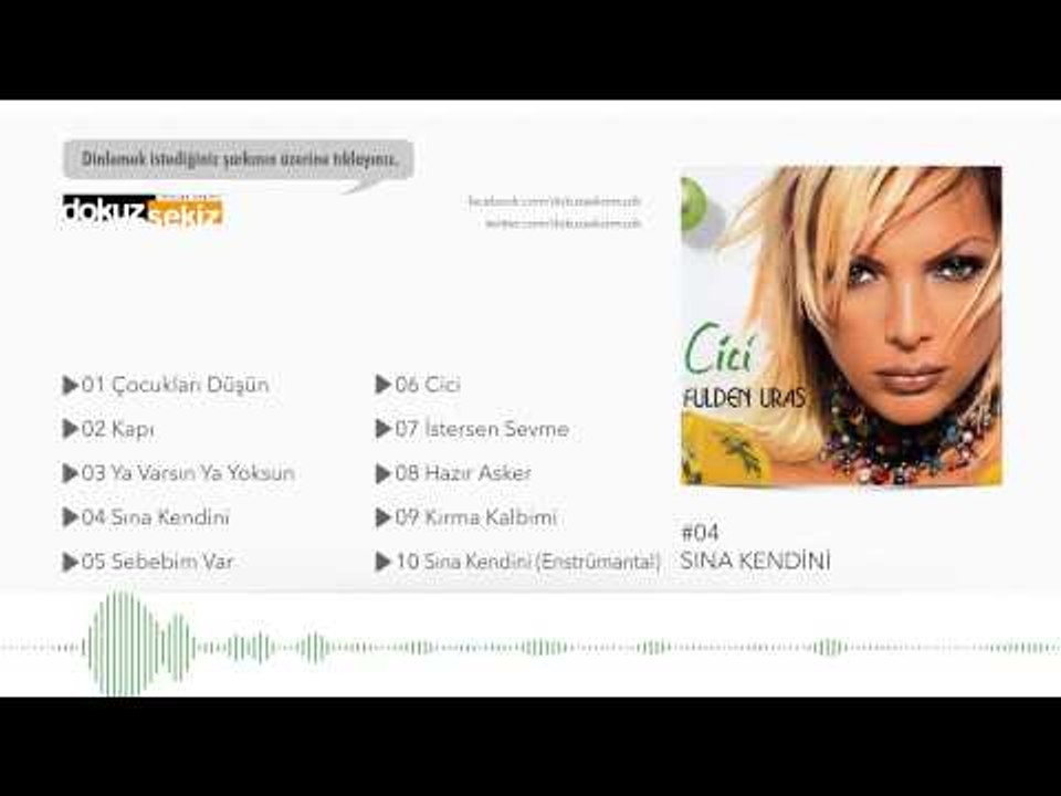 Fulden Uras - Sına Kendini  (Official Audio)