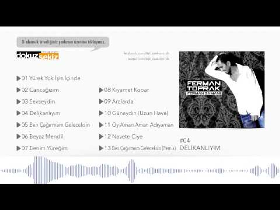 Ferman Toprak - Delikanlıyım (Official Audio)