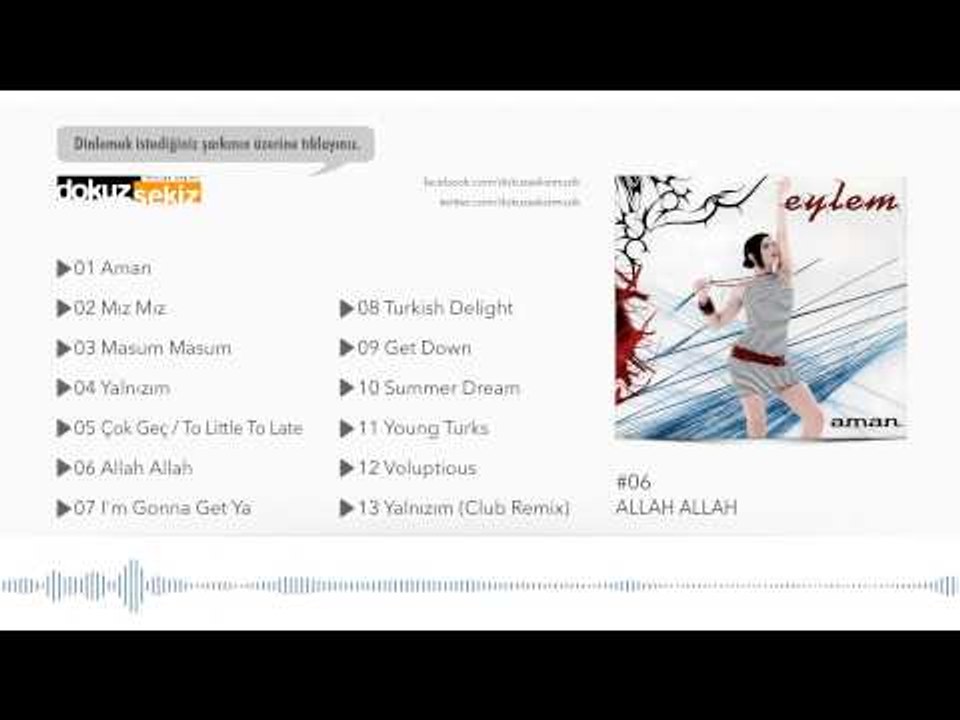 Eylem - Allah Allah  (Official Audio)