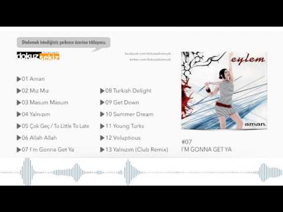 Eylem - I'm Gonna Get Ya  (Official Audio)