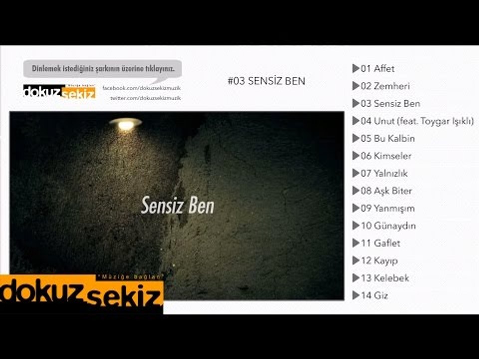 Pera - Sensiz Ben (Lyric Video)