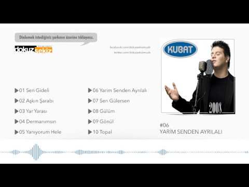 Kubat - Yarim Senden Ayrılalı (Official Full Albüm)