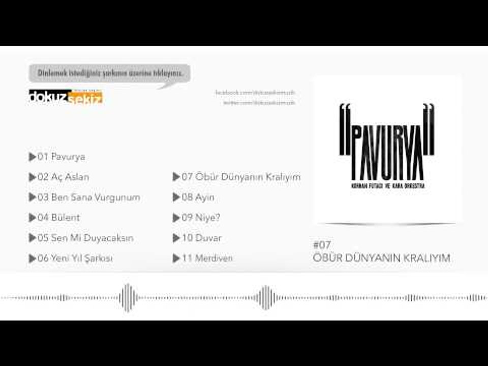 Korhan Futacı ve Kara Orkestra - Öbür Dünyanın Kralıyım (Official Audio)