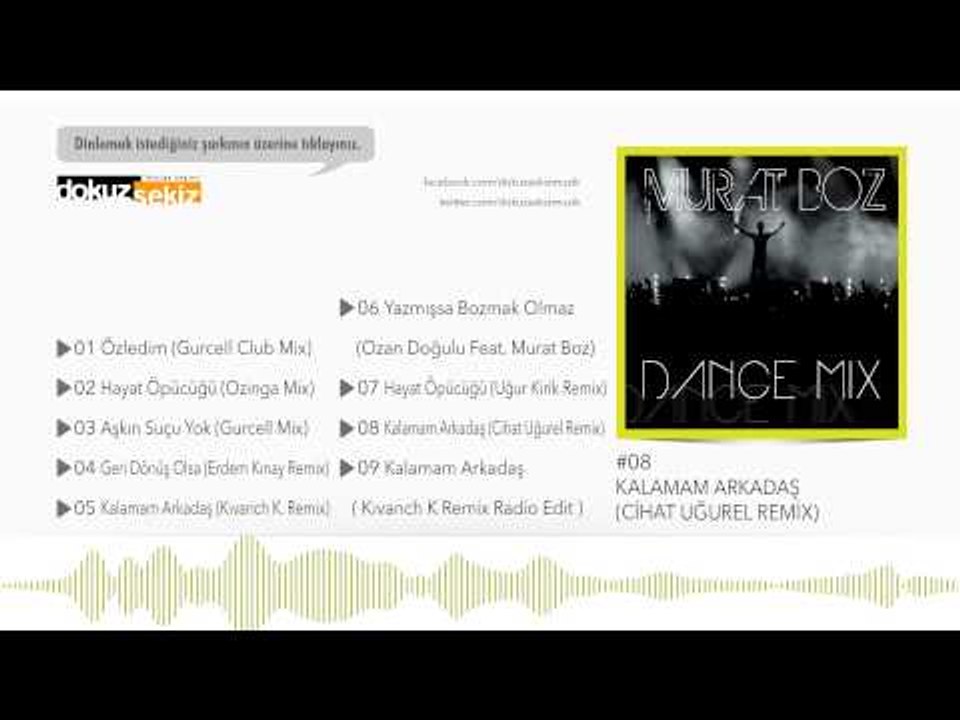 Murat Boz - Kalamam Arkadaş (Cihat Uğurel Remix) (Official Audio)