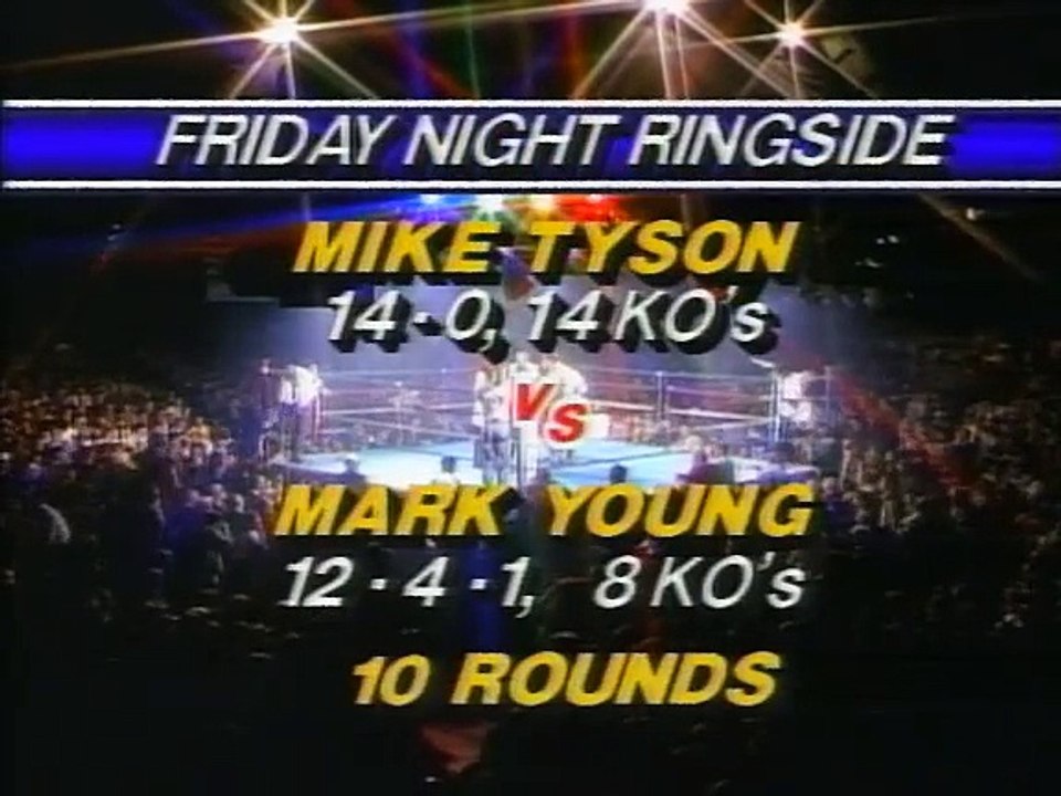Mike Tyson vs. Mark Young 27.12.1985