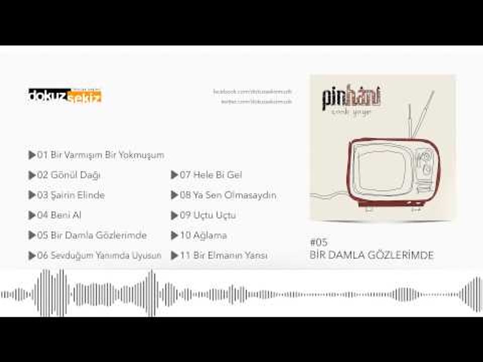 Pinhani - Bir Damla Gözlerimde (Official Audio)