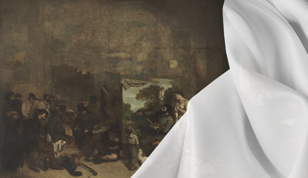 plongez au coeur de l'Atelier du Peintre de Gustave Courbet