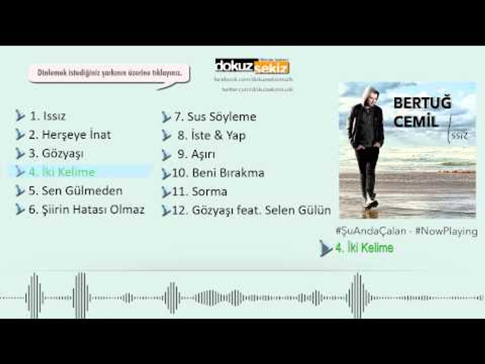 Bertuğ Cemil - İki Kelime (Official Audio)