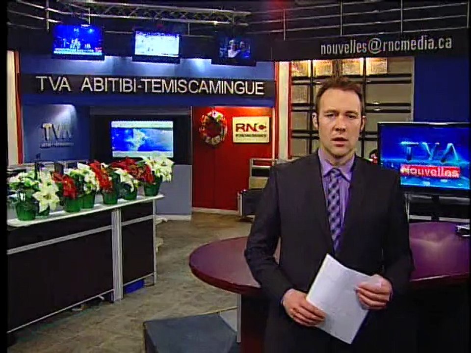 12 Decembre 2014 - Le TVA Nouvelles de 18h Abitibi-Témiscamingue