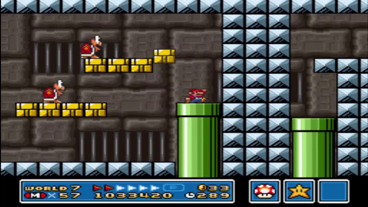 (WT) Super Mario Bros. 3 [07] : Tuyaux Mania !
